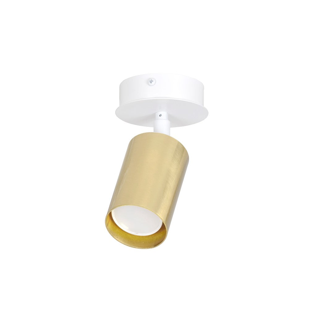 Zen 1 ceiling spotlight white