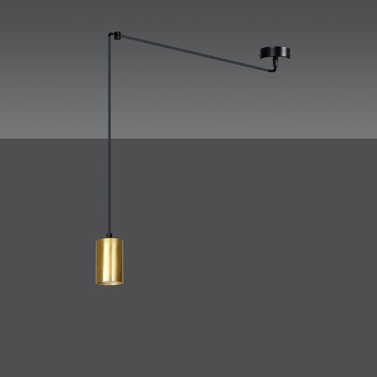 Traker pendant light black/gold