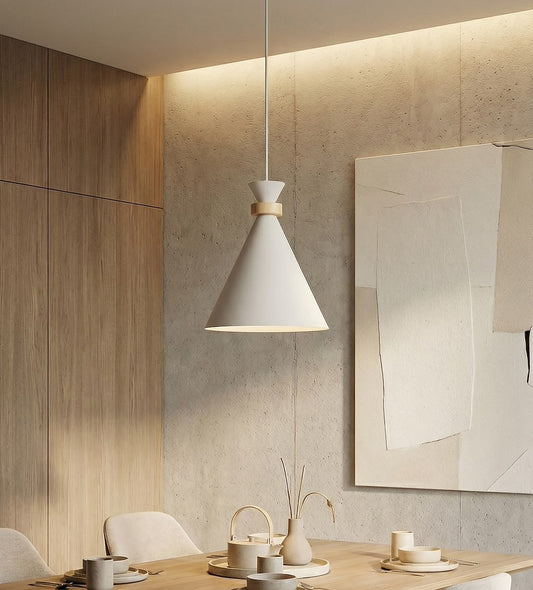 Zero 1 pendant light white