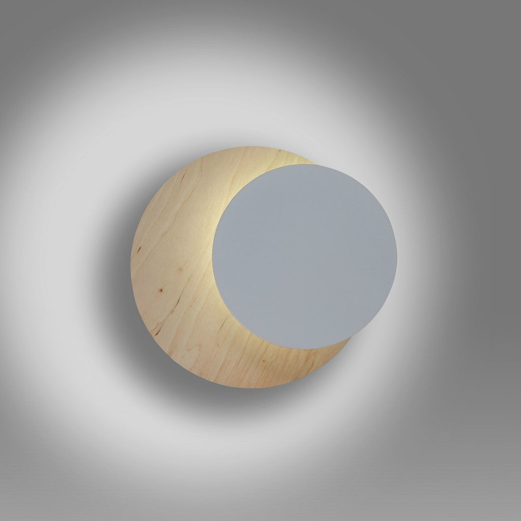 Circle 1b wall lamp white