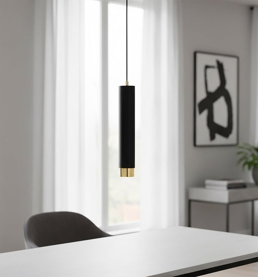 Kibo 1 pendant light blue/gold
