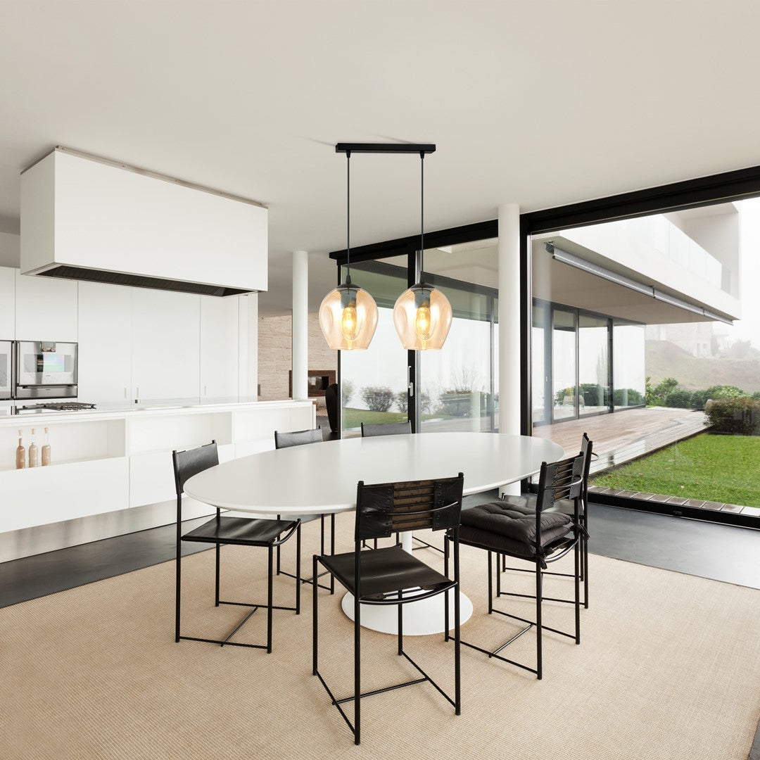 Istar 2 pendant light amber