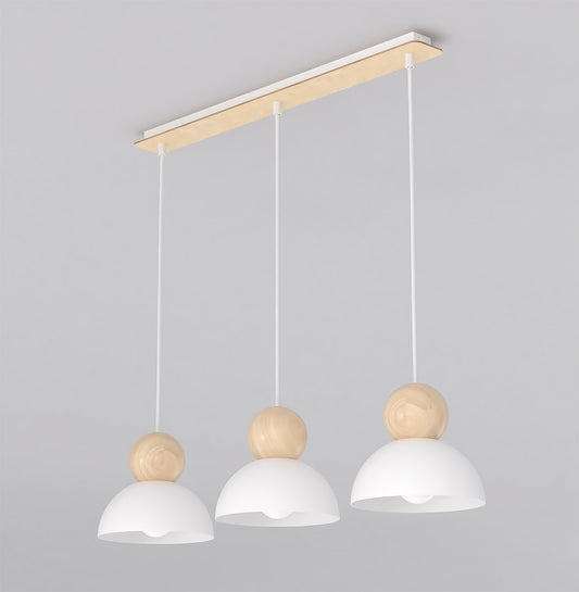 Kaki 3 ceiling lamp white