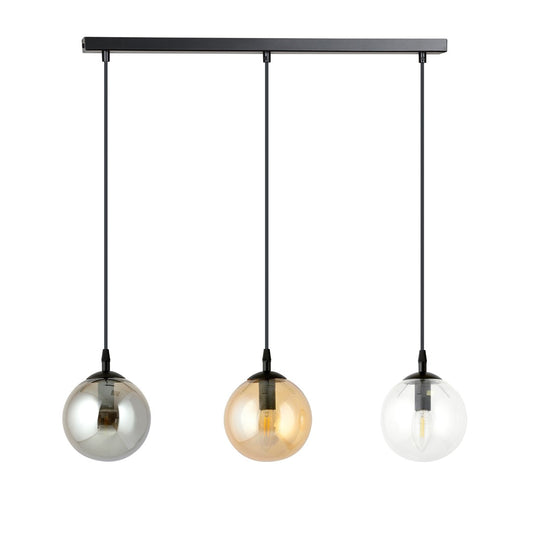 Cosmo 3 pendant light blue/mixed