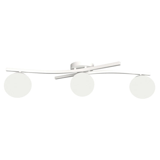 Opus 3 ceiling lamp white/opal