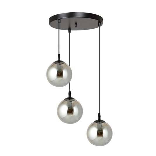 Cosmo 3 premium pendant light graphite