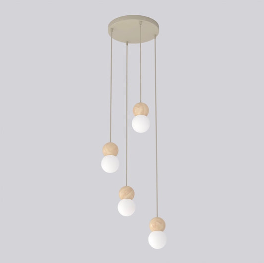 Loop 4 pendant light mocha
