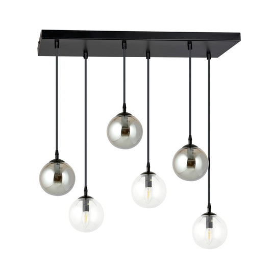 Cosmo 6 pendant light mixed