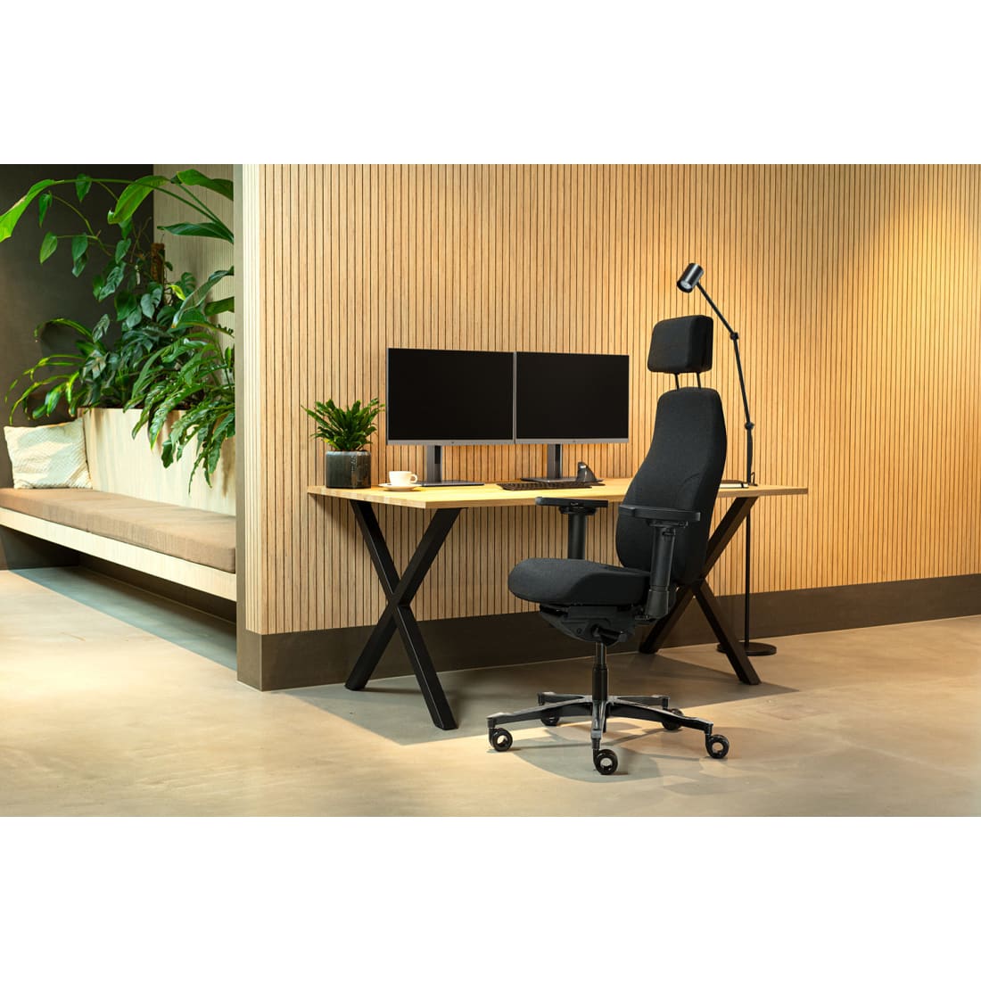 Sit And Move Therapod X2 HR Headrest Black - Office Chair Mirage