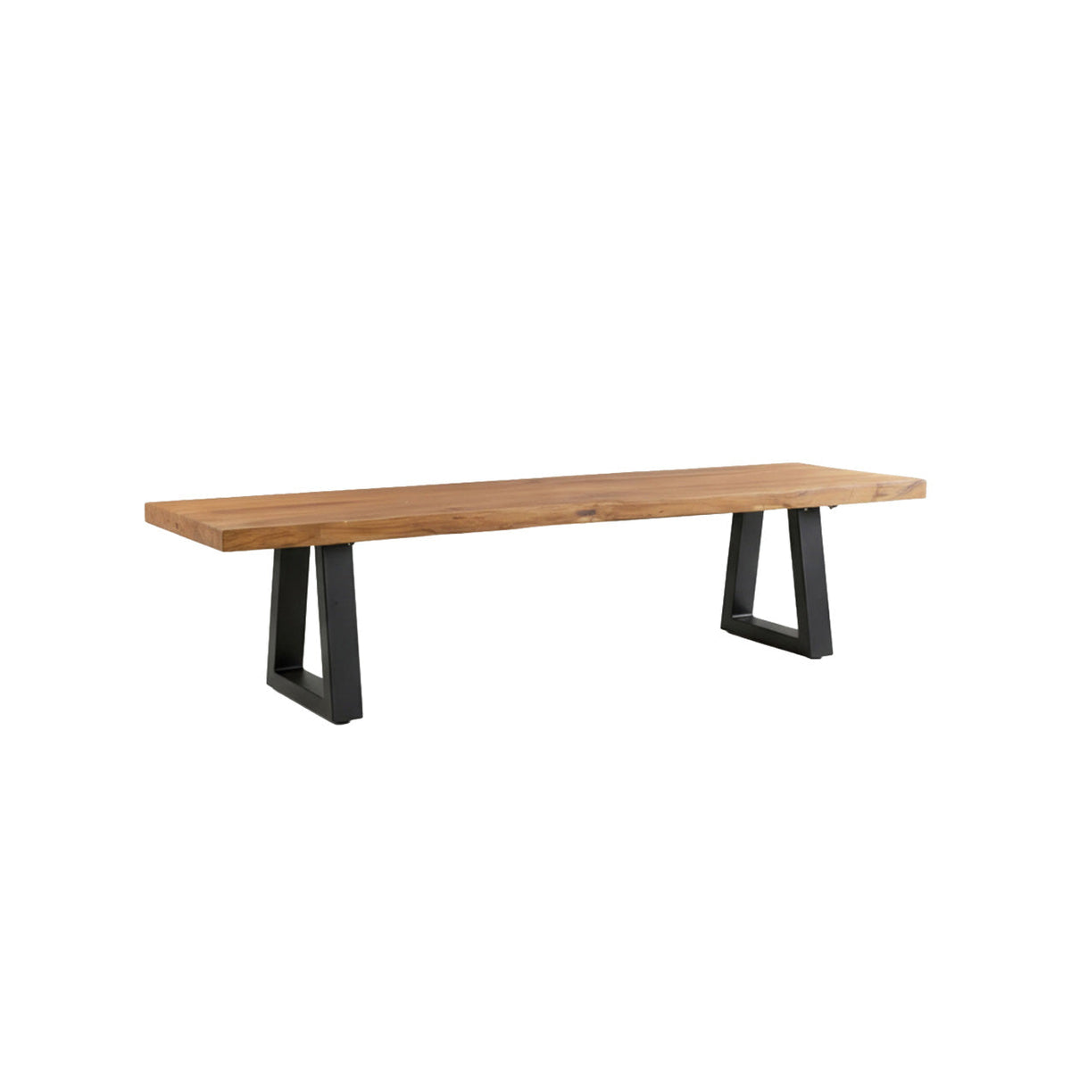 Bænk med jernben - natur - 220