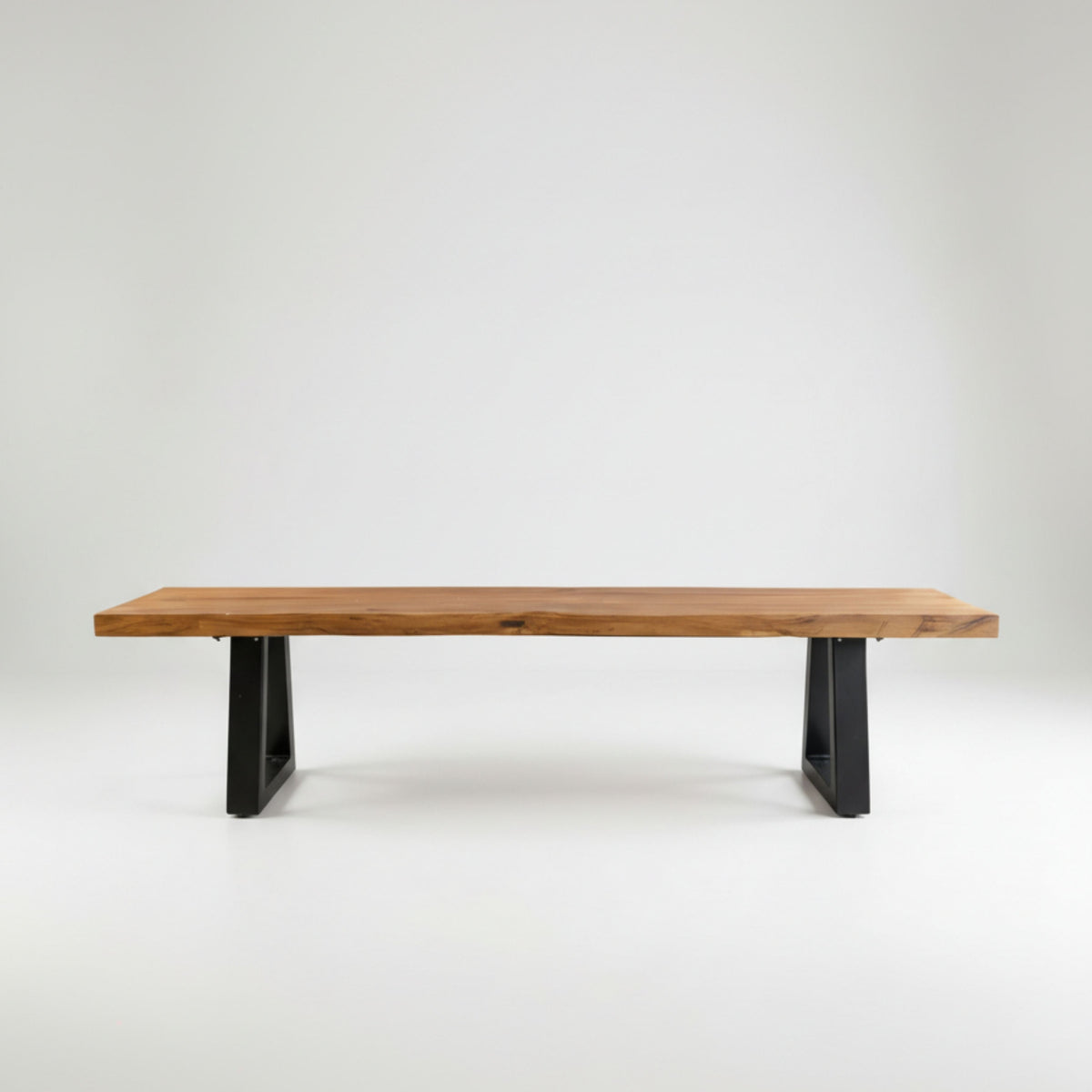 Bænk med jernben - natur - 220