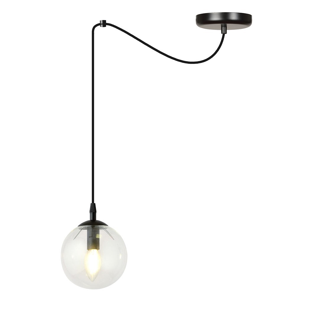 Gigi 1 pendant light clear