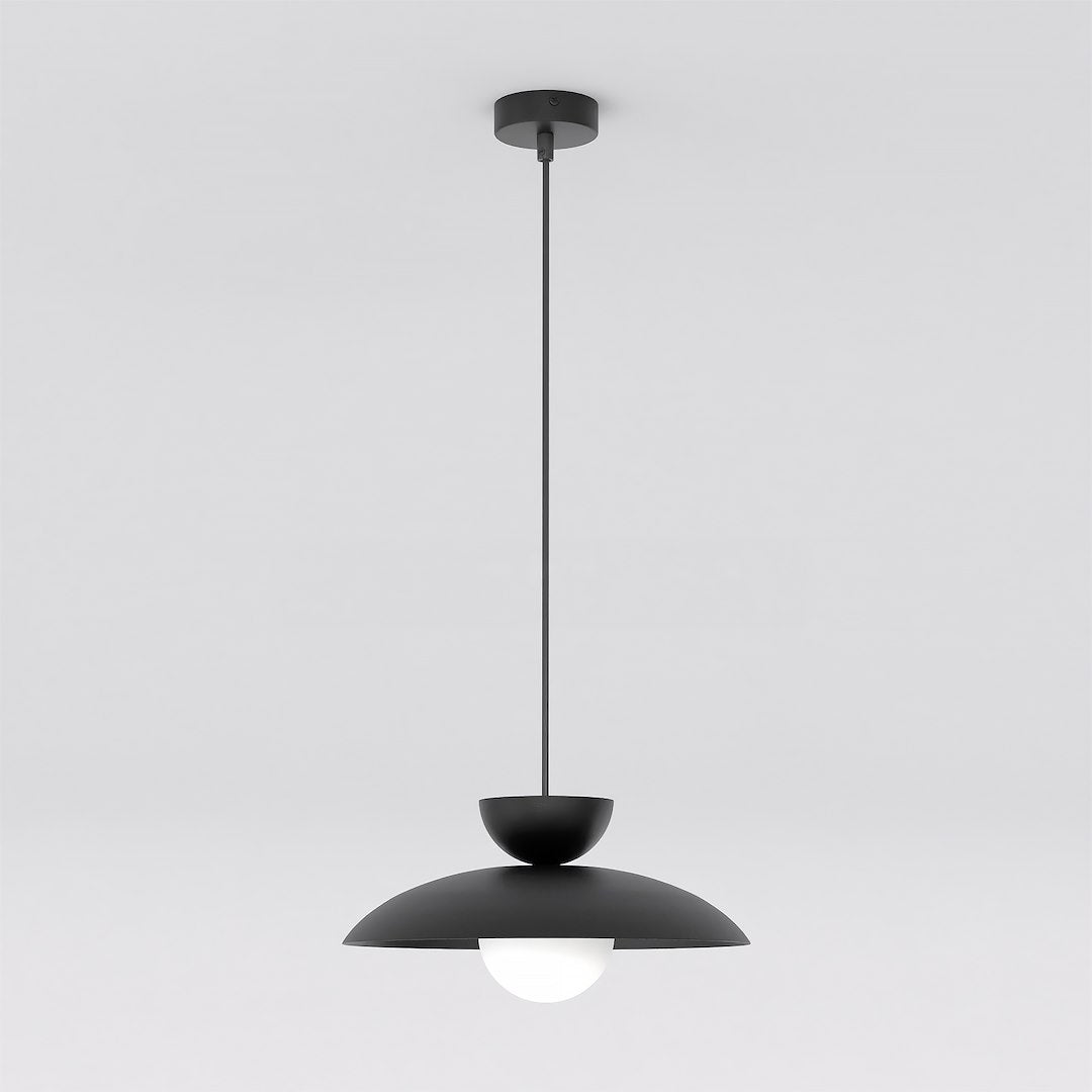 Mulan 1 pendant light black