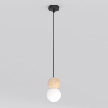 Loop 1 pendant light black