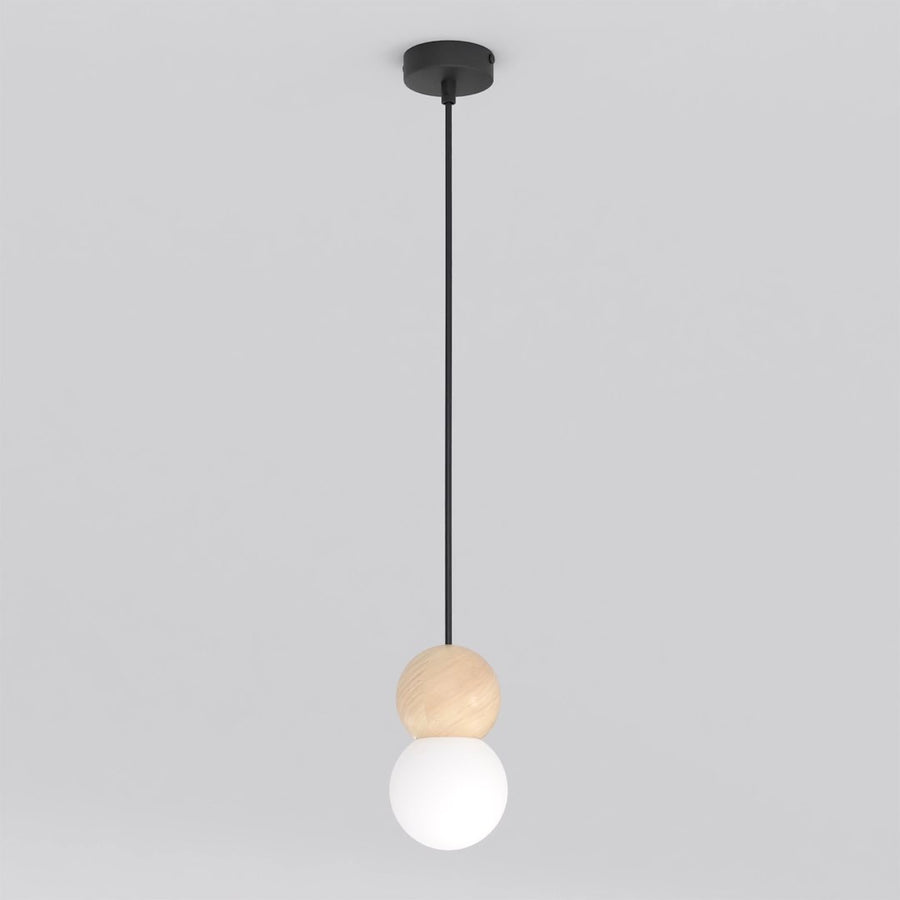 Loop 1 pendant light black