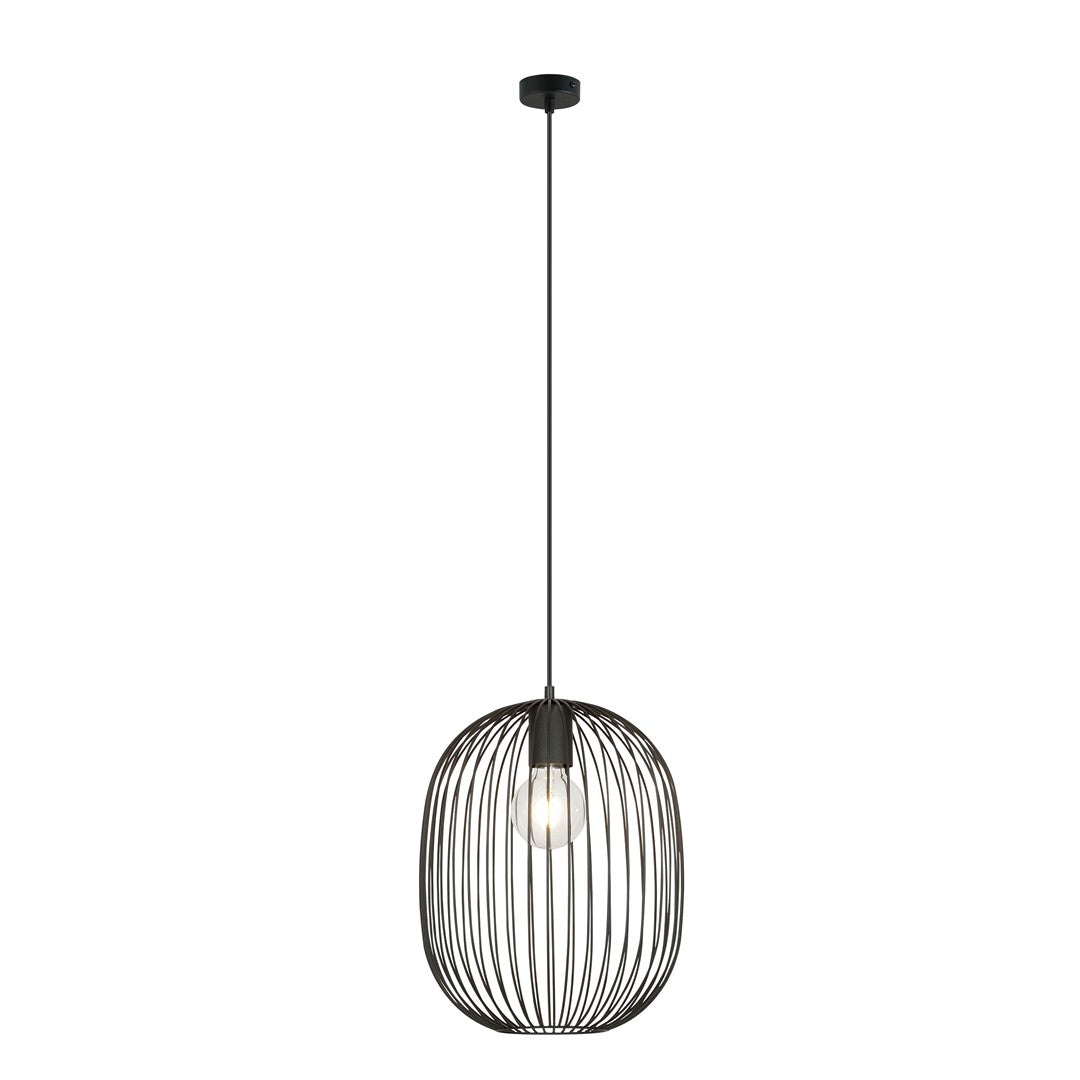 Onyx 1 pendant light black