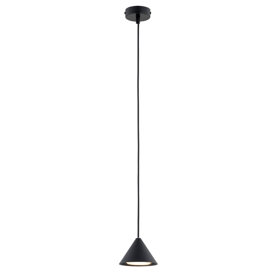 Elit 1 pendant light black