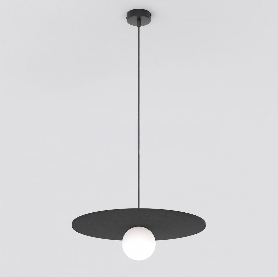 Calma 1 pendant light black