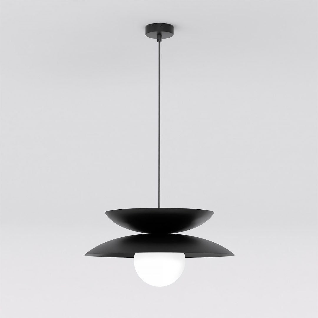 Nagoya 1 pendant light black
