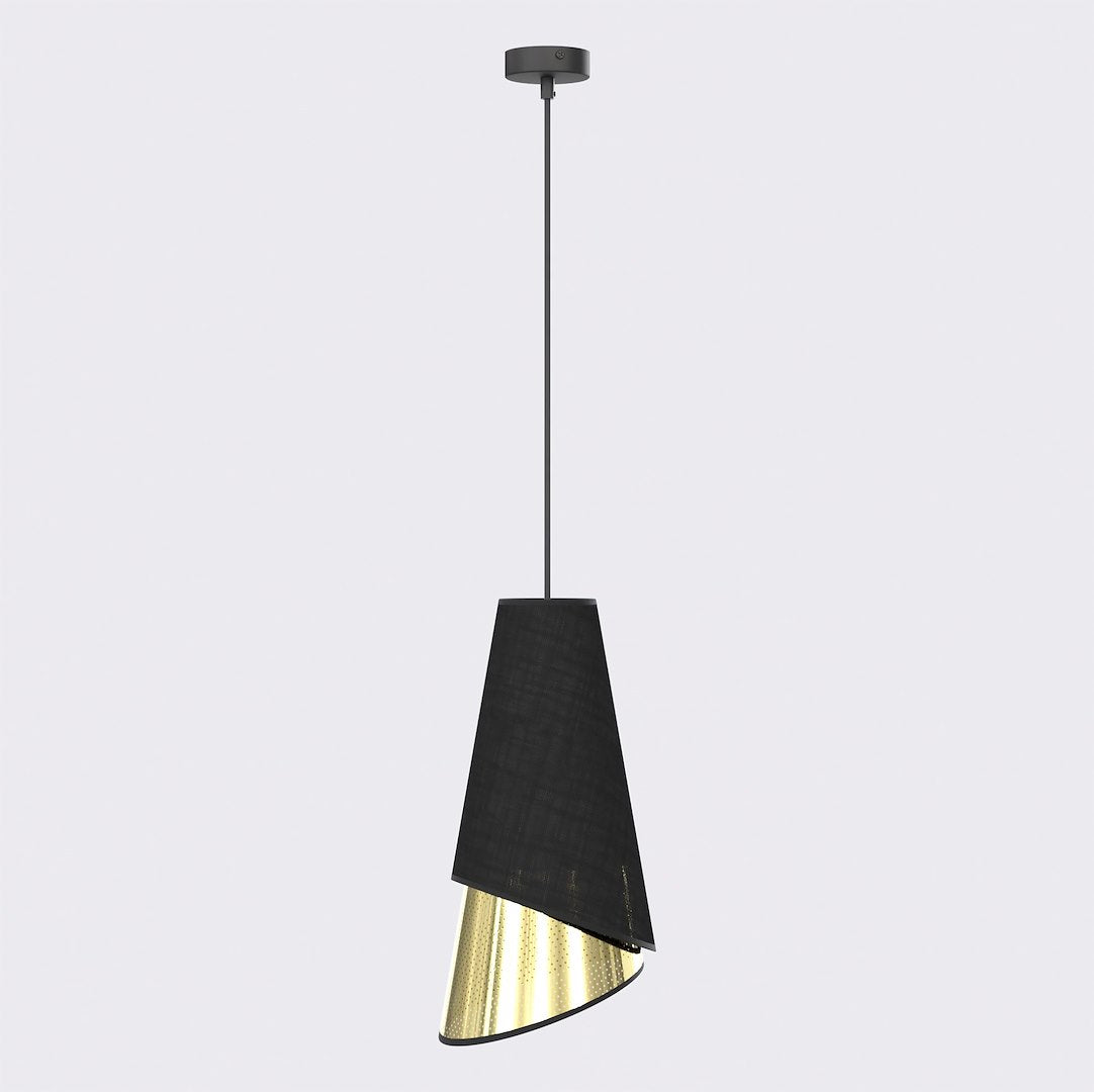 Moda 1 pendant light black/gold