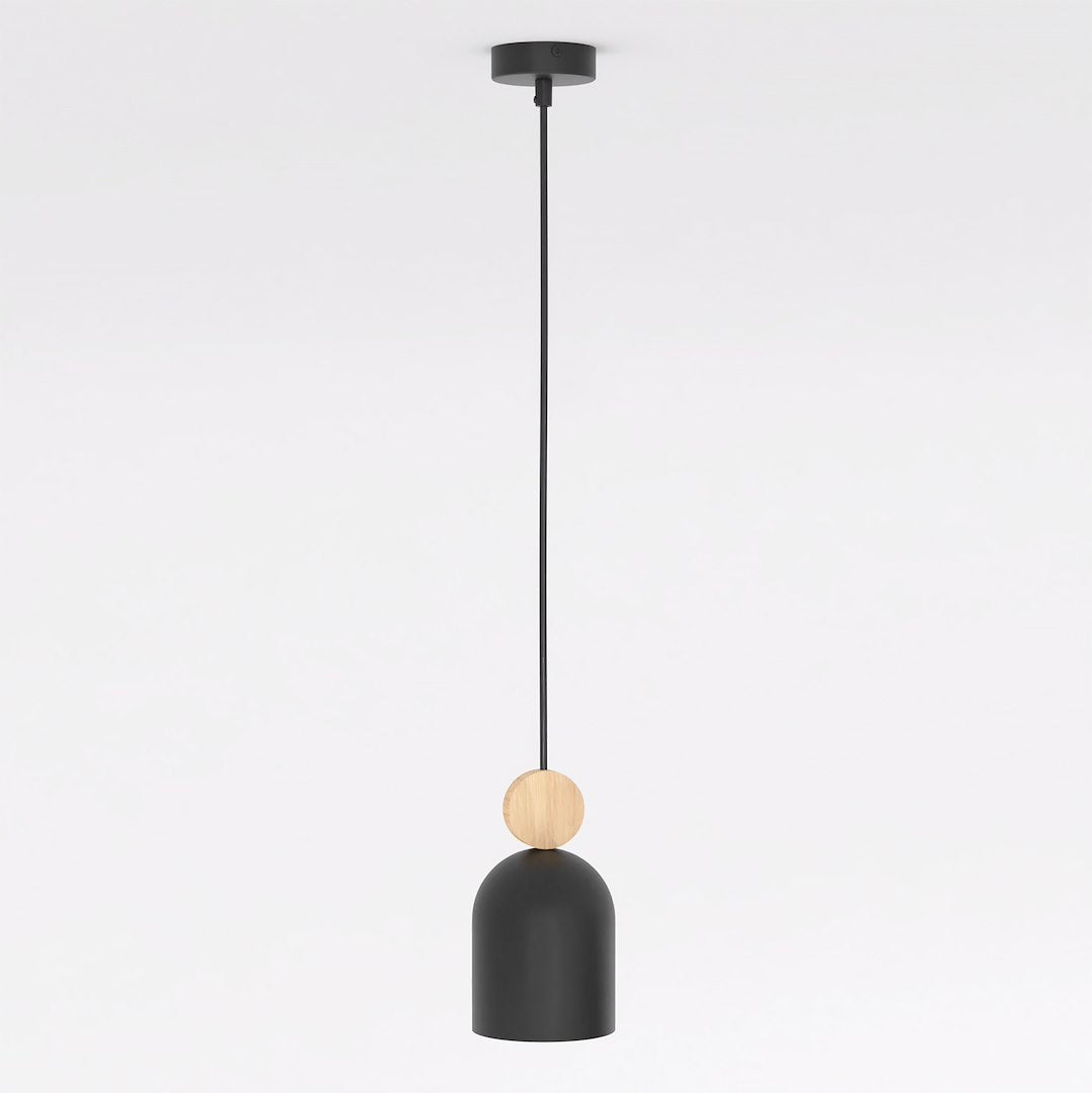 Mesi 1 pendant light black