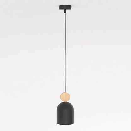 Mesi 1 pendant light black
