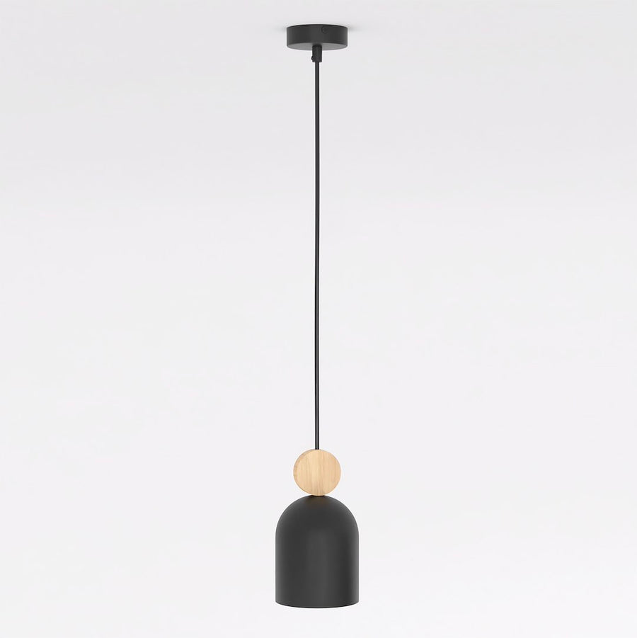 Mesi 1 pendant light black