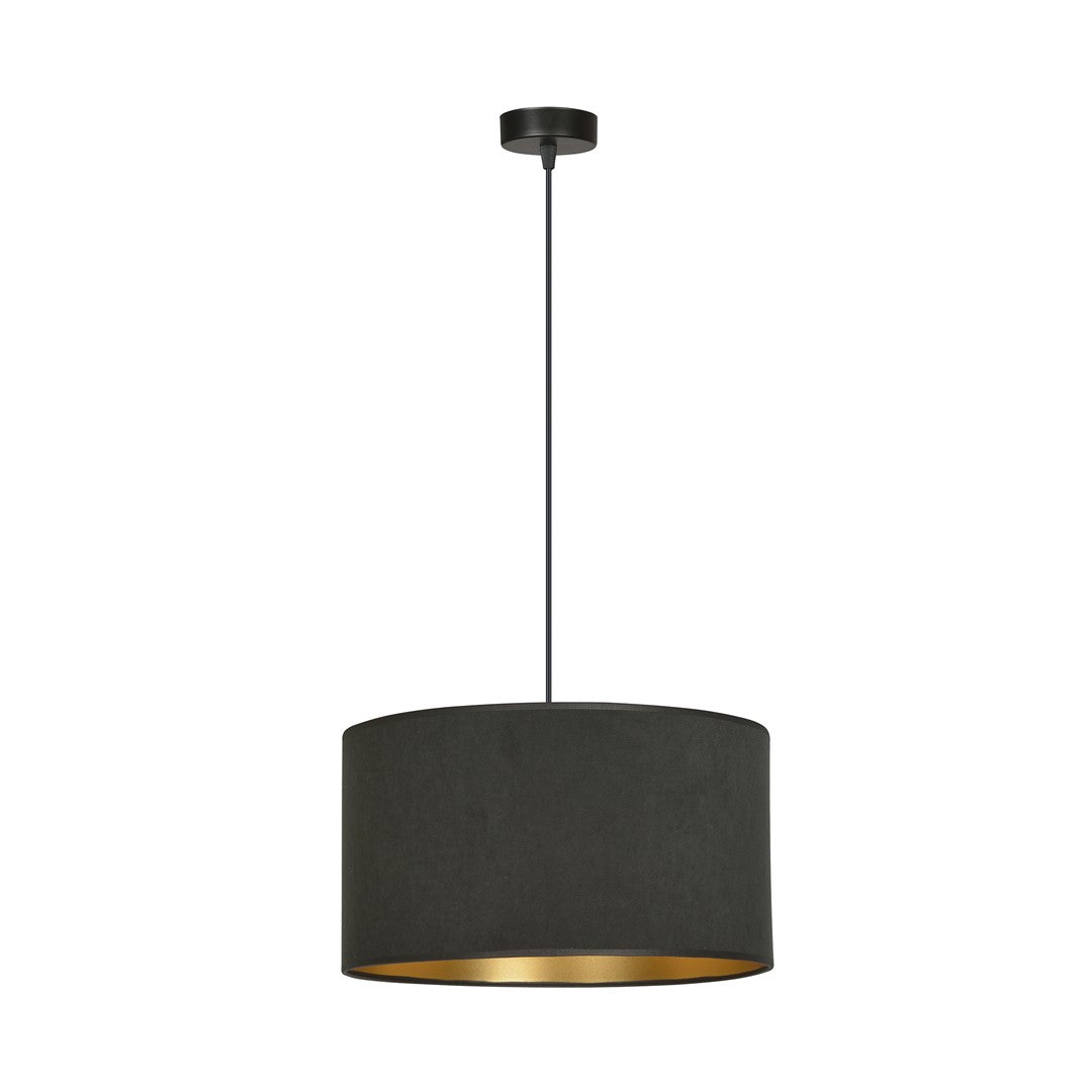 Hilde 1 pendant light black