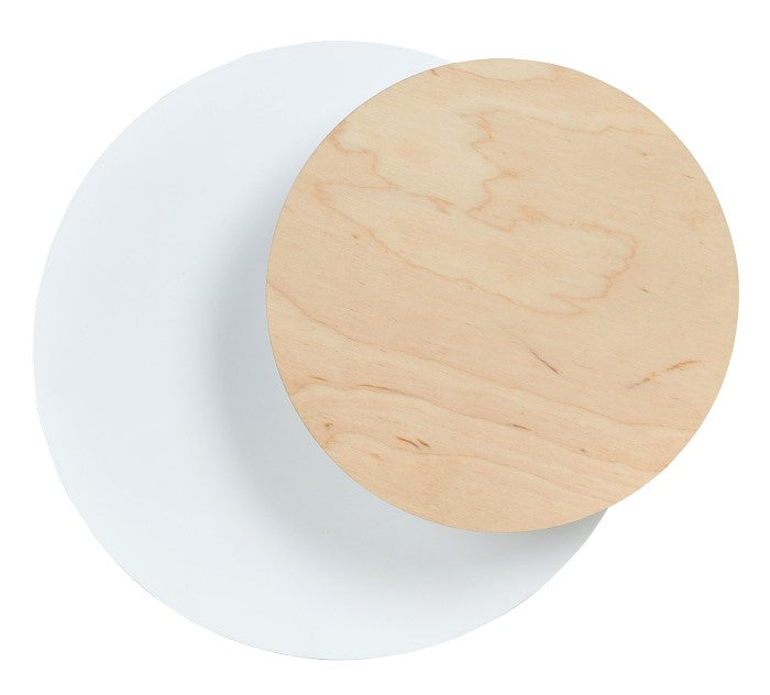Circle 1a wall lamp white