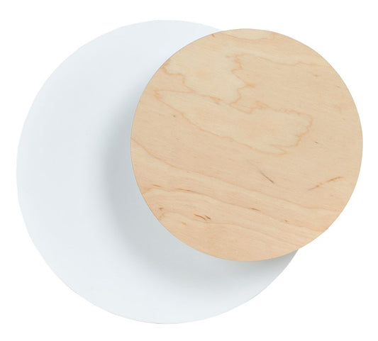 Circle 1a wall lamp white