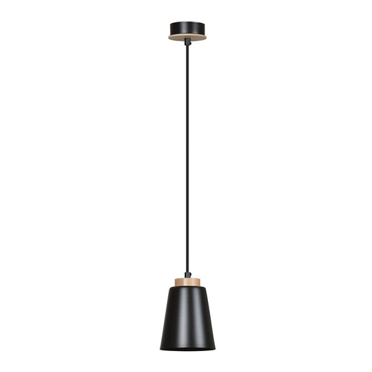 Bolero 1 pendant light black