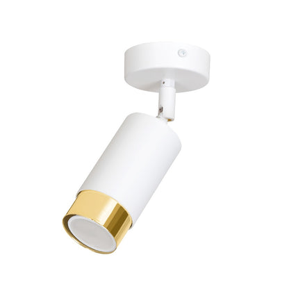 Hiro 1 ceiling spotlight white/gold