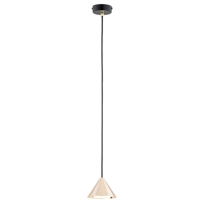 Elit 1 pendant light black/gold