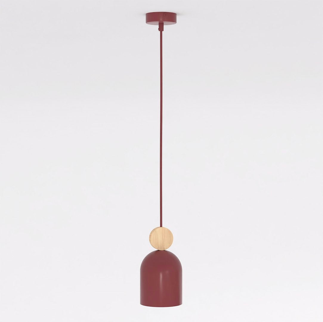 Mesi 1 pendant light burgundy