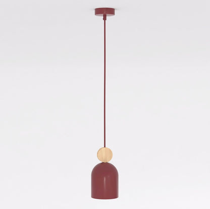 Mesi 1 pendant light burgundy