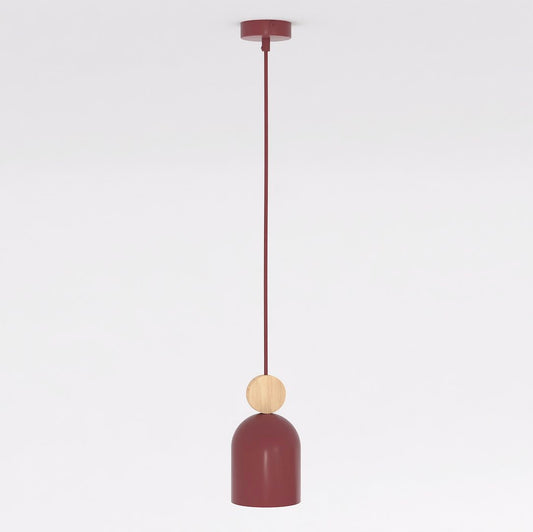 Mesi 1 pendant light burgundy