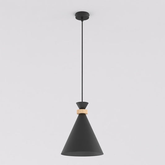 Zero 1 pendant light black