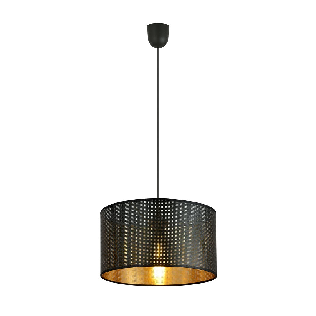 Aston 1 pendant light black/gold