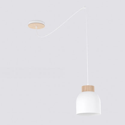 Kru 1 pendant light white