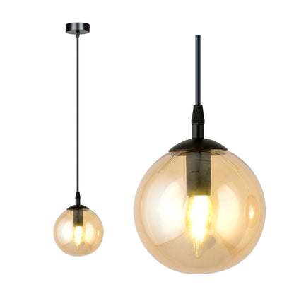 Cosmo 1 pendant light amber