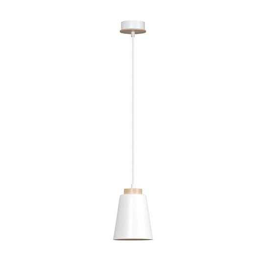Bolero 1 pendant light white