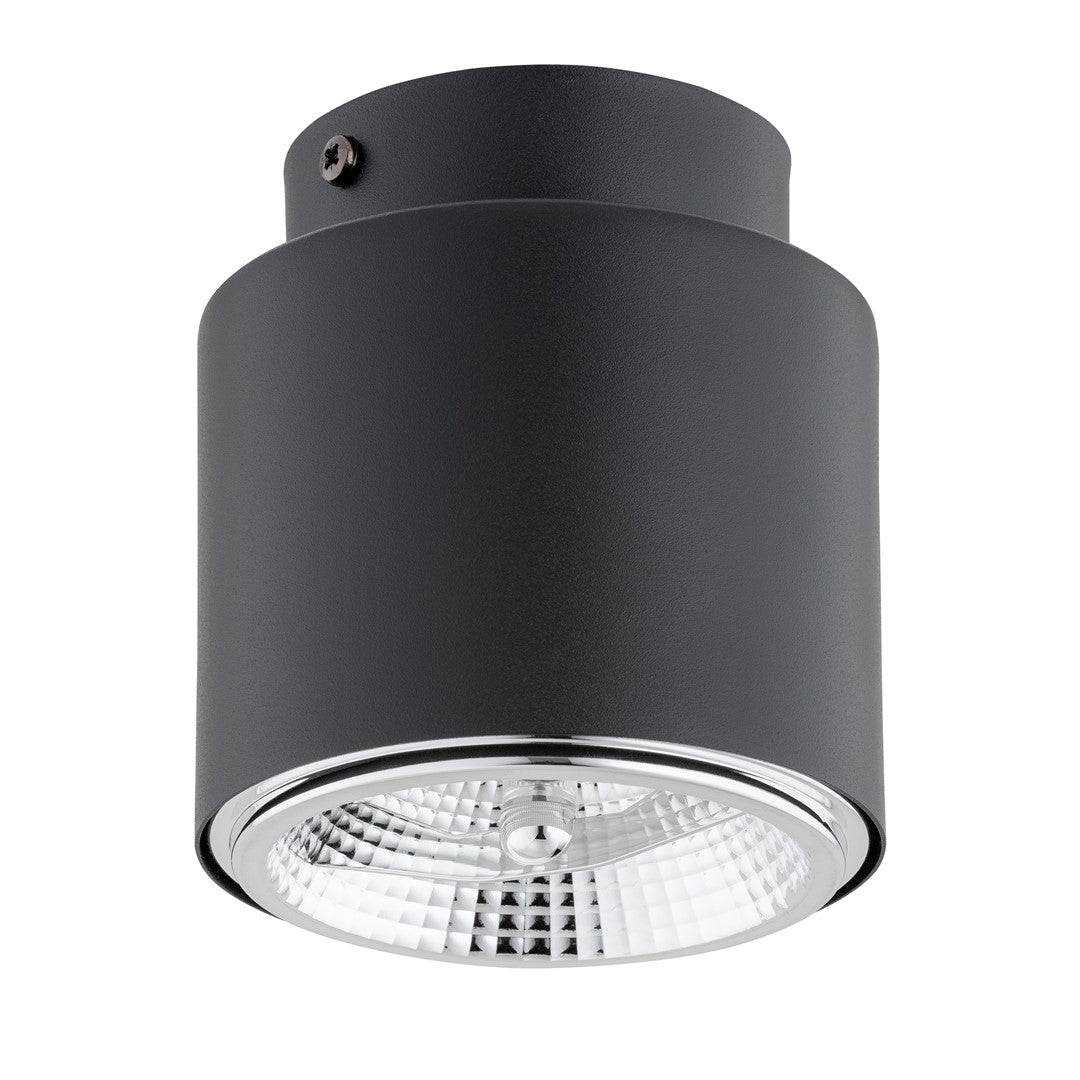 Nano 1 ceiling spotlight black