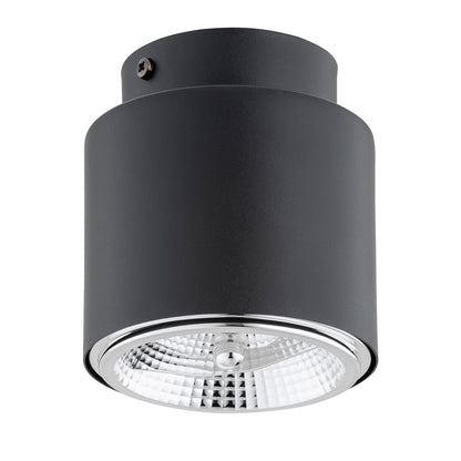Nano 1 ceiling spotlight black