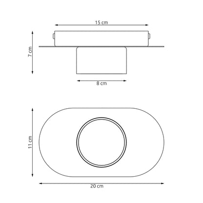 Diaz 1 ceiling lamp black