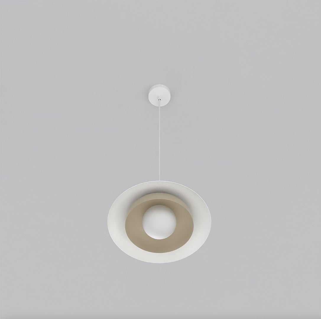 Skin 1 pendant light white/mocha