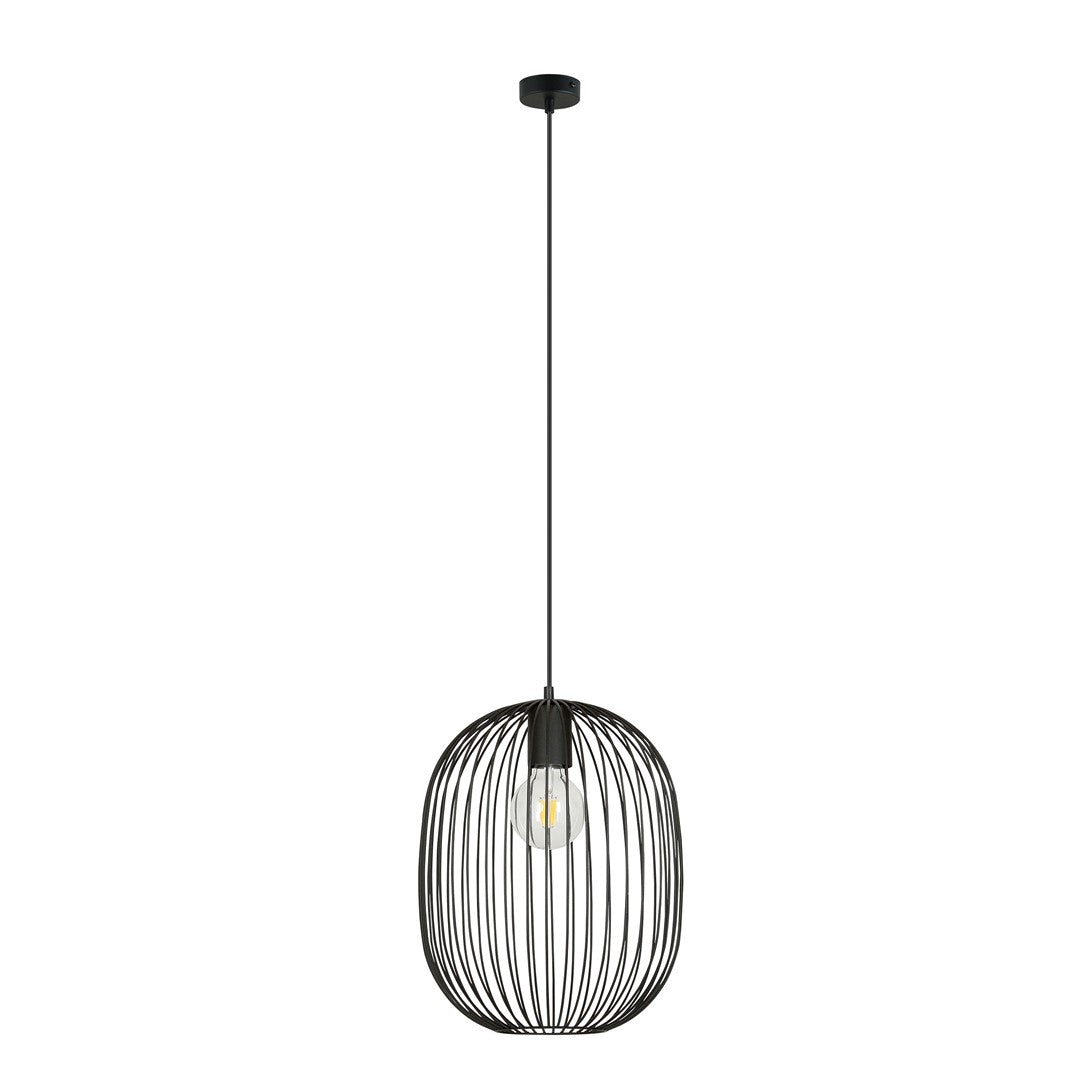 Onyx 1 pendant light black