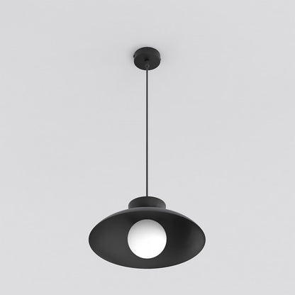 Mulan 1 pendant light black