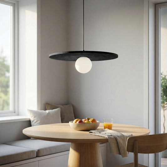 Calma 1 pendant light black