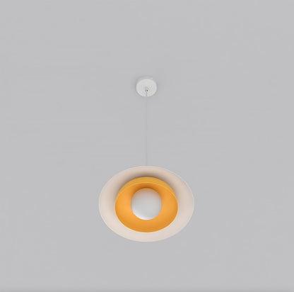 Skin 1 pendant light white/orange