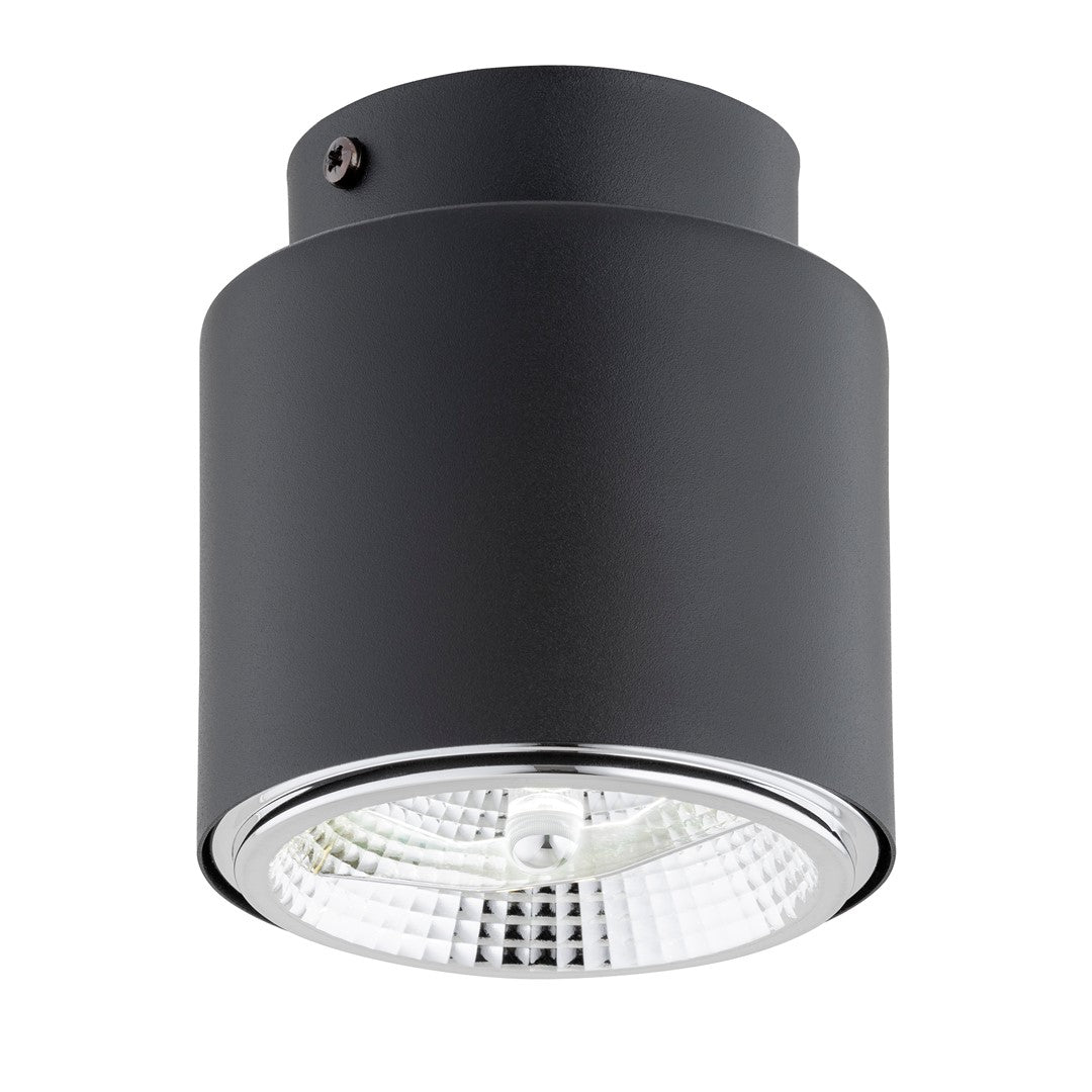 Nano 1 ceiling spotlight black